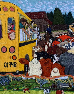 Cows left